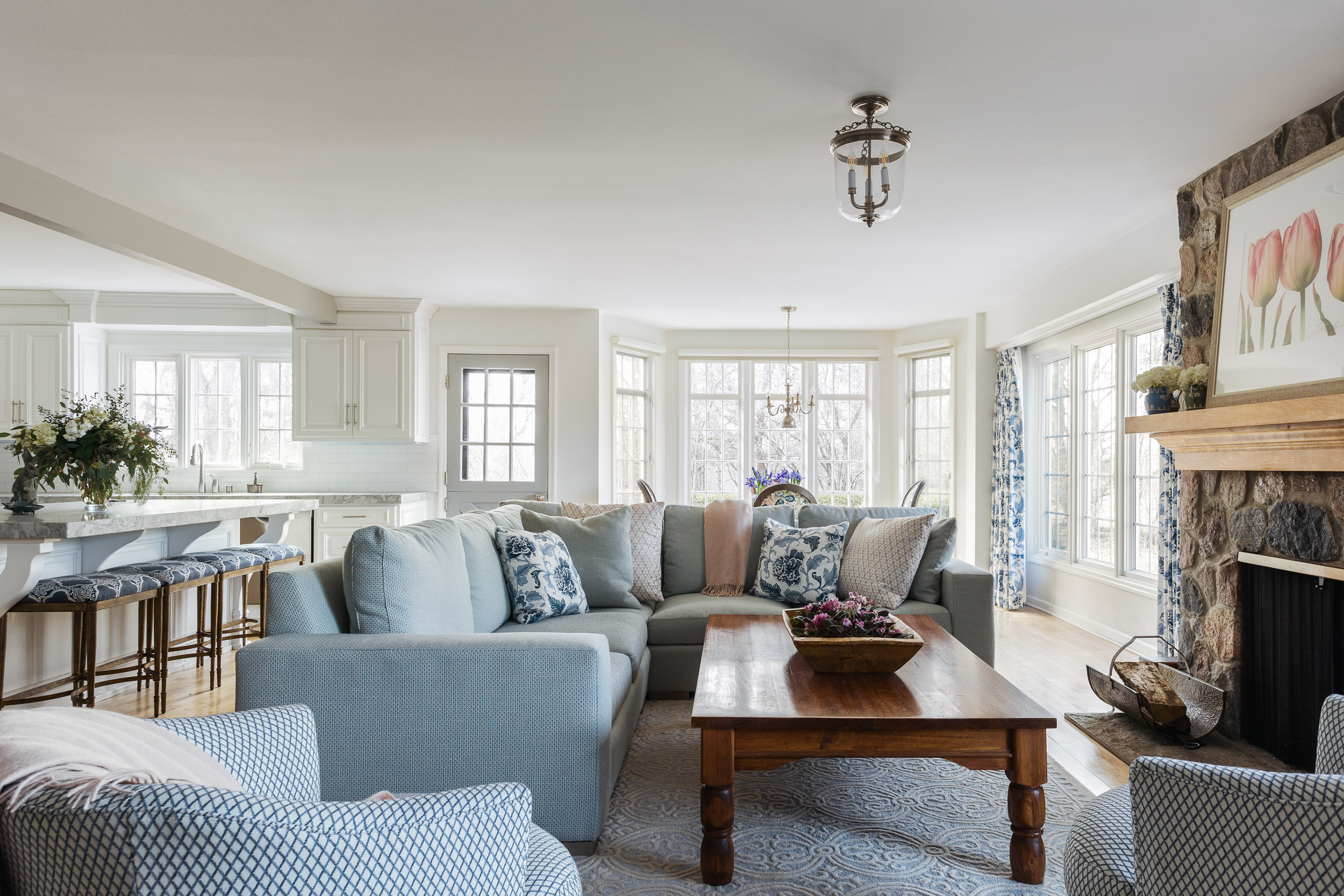 Sophisticated Living Area