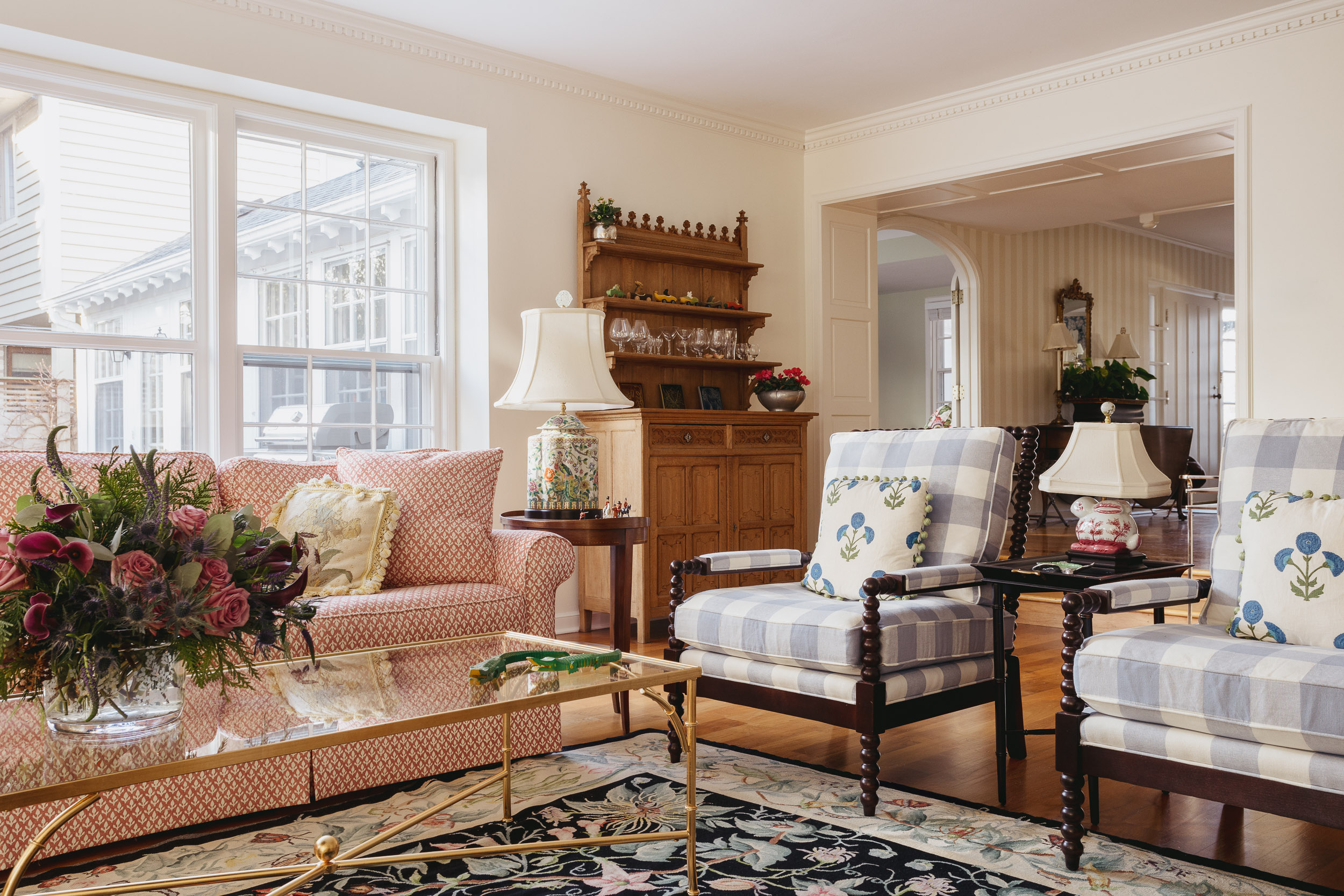 Sophisticated Living Area